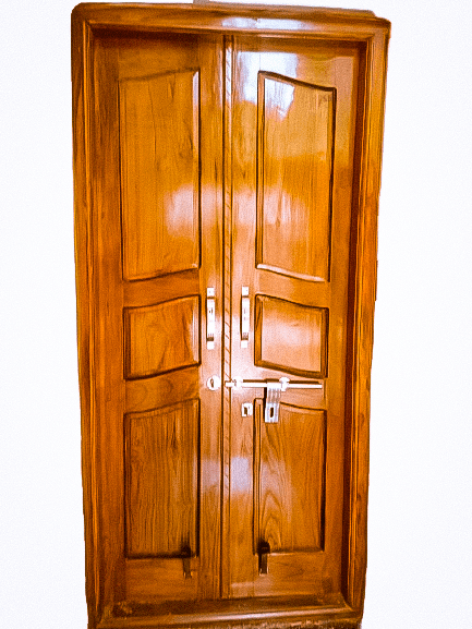 Sagwan Premium Double Door - Wave Sagwan Premium Double Door - Wave
