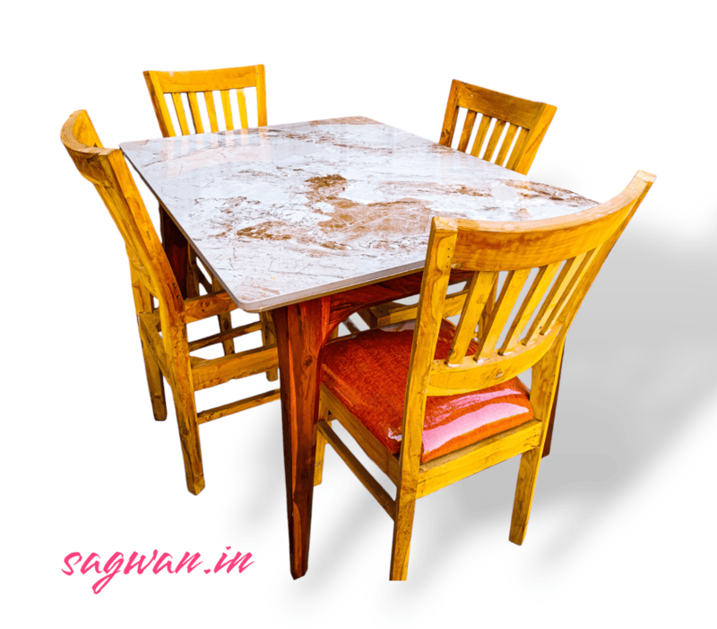 Sagwan Premium Dining Set - Pluto Sagwan Premium Dining Set - Pluto