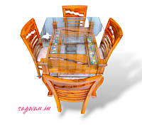 Sagwan Premium Dining Set - Neptune Sagwan Premium Dining Set - Neptune